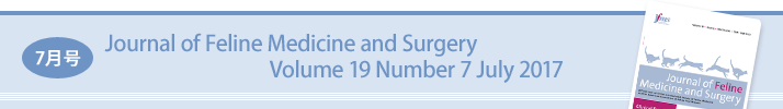 7FJournal of Feline Medicine and Surgery Volume 19 Number 7 July 2017
